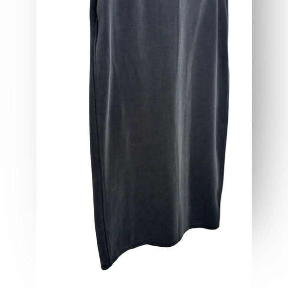 Lululemon Softstreme High-Rise Midi Skirt Charcoal Black Size 6 - Picture 7 of 11